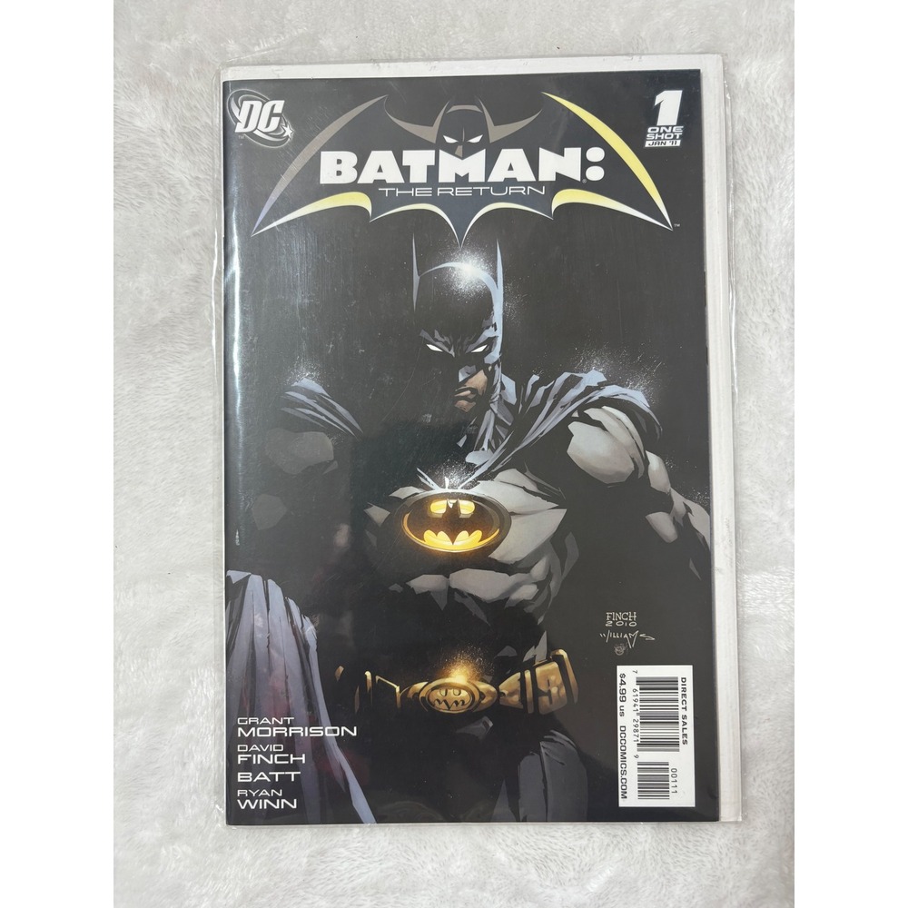 DC Comics Batman The Return 1 One Shot Grant Morrison David Finch 2011 DC Comics
